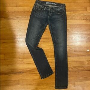 Guess Women's Dark Wash straight leg Jeans